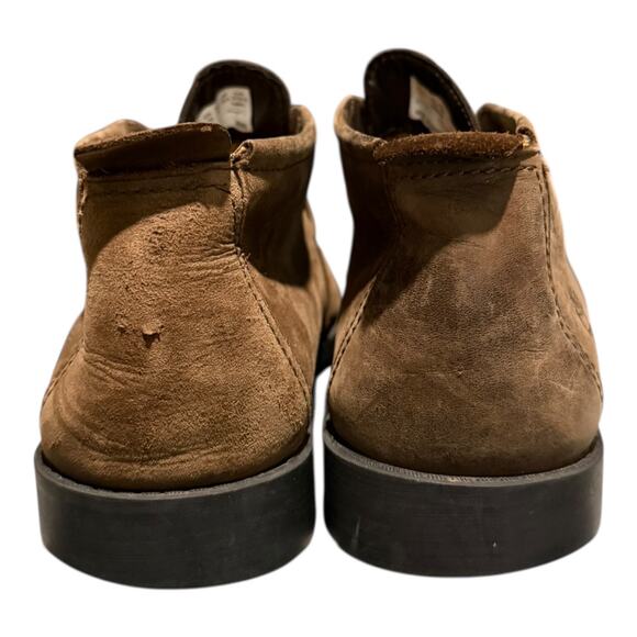Timberland Men\'s Size 10.5 City Lite 5923R Brown Leather Lace Up Chukka Boots
